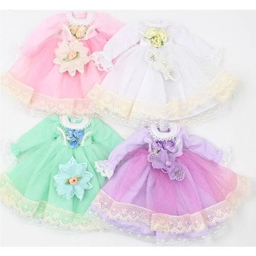 DBS Blyth icy doll clothes Princess skirt suitable for licca Azone joint normal body 1/6 doll girl gift