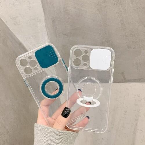 Transparent Case For Xiaomi Redmi Note 10 9 Pro Max 9S 10S 9T 9A 9C K40 Mi 11 Pro POCO M3 Stand Coque Protect Funda Back Cover