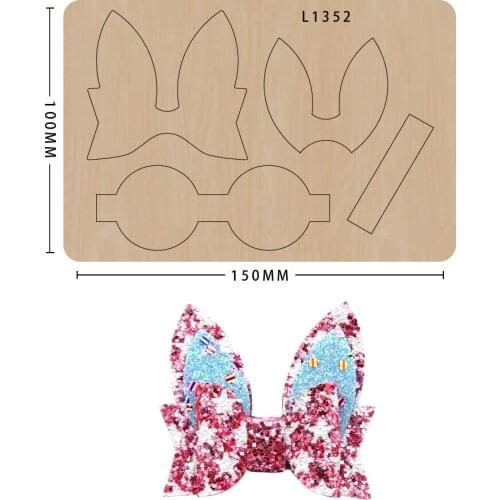 Knife Mold Scrapbook Bow Diy Cutting Dies Template Suitable For Common Die-Cutting Machines In The Market