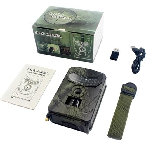 Brand New Hunting Camera Photo Trap 12MP 1080P Wildlife Trail Night Vision Thermal Imager Video Cameras for Scouting Game