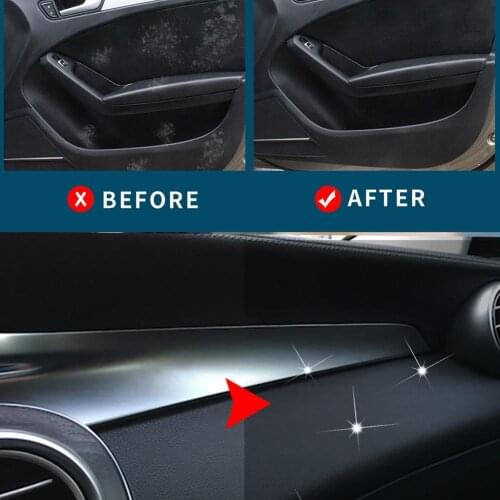 All Purpose Car Interior Maintenance Wax Leather Repair Instrument Panel Retreading Agent Plastic Rubber Part Retreading Restore