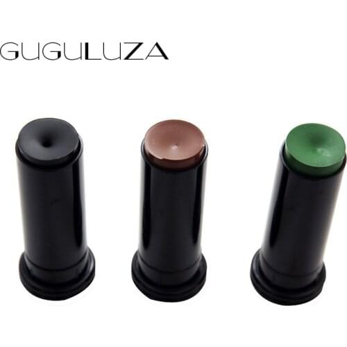 Military Hunting Camo Face Paint Makeup oil Three- 3 Color Sticks Tactical 3 Sticks = 3 Color for Hunting Facial Camouflage