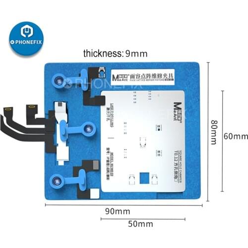 Maant Face Lattice Repair Fixture for X-11 Pro Max Phone Dot Matrix Face ID Repair Holder Front Camera BGA Reballing Stencil