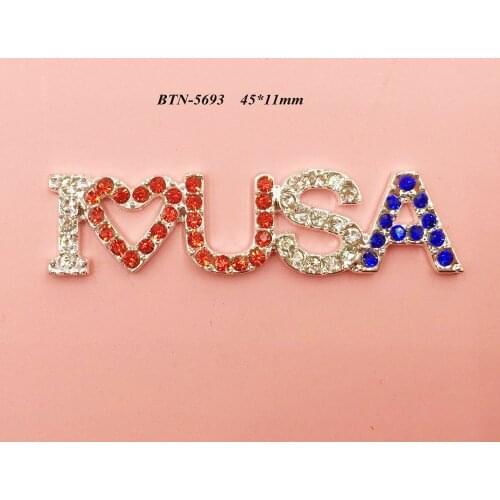 Free shipping flatback rhinestone button 50PCS/lot for hair accessary (BTN-5693)