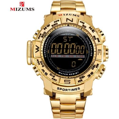 Men Sport Watch Digital LED 30M Waterproof Watches Calendar Pedometer Mens Outdoor Male Relogio Sport WristWatches 8003