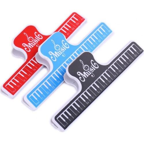 Spring Clip Colorful Multi-functional Plastic Music Score Fixed Clips for Guitar Player Music Equipment Accessories Attachment