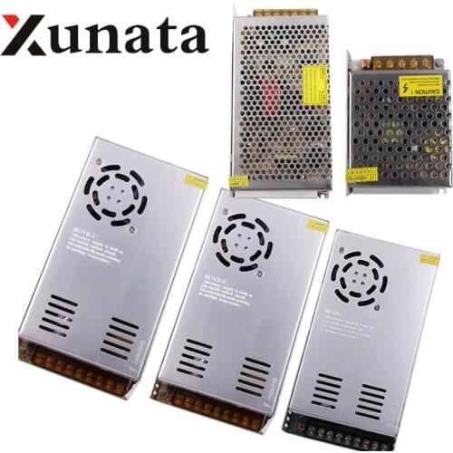 DC 12V 5V 24V 36V Led Switching power supply Driver adapter AC100-240V 24W 60W 100W 120W 200W 360W 400W 500W transformer