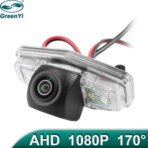 GreenYi 170° 1080P HD AHD Vehicle Rear View Camera For Honda Civic Crider Ciimo Concept S1 2012 2013 Car