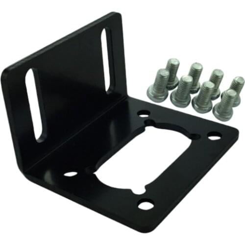 Motor Turbo Worm 12V Dc Geared Motor A58Sw31Zy JGY-370 Mounting Metal Bracket Electrical Bracket L Shaped Screw Hardware Diy