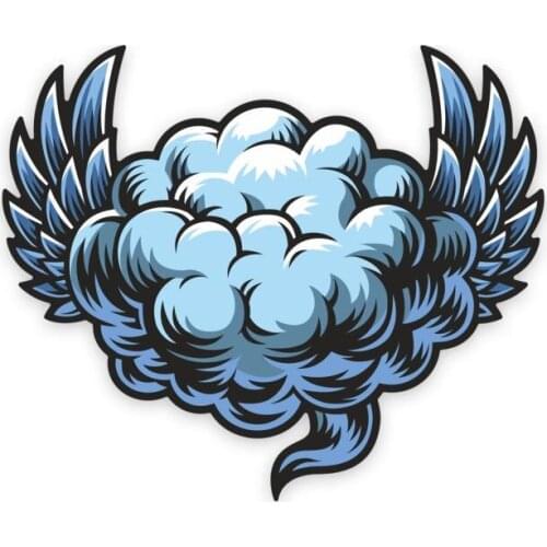Cloud Wings Sticker Plane Extreme