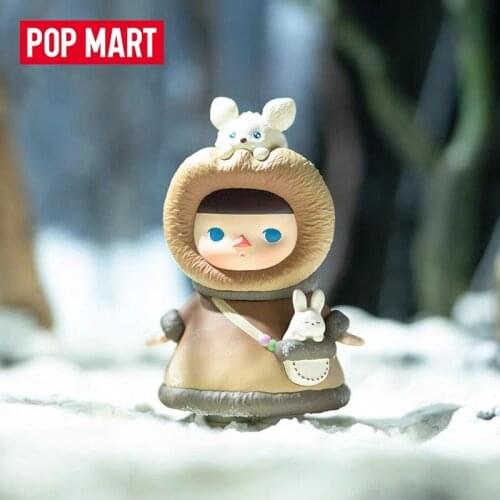 Original POPMART PUCKY Elf Winter Baby Series Blind Box Toys Model Confirm Style Cute Anime Figure Gift Surprise Box