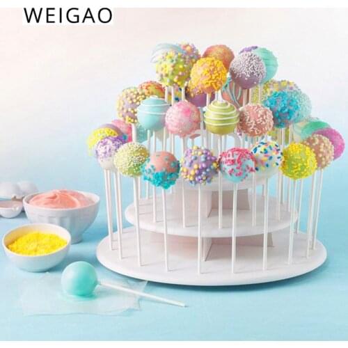 3 Tiers Lollipop Cake Stand Wedding Decoration Table Donut Wall Lolly Display Stand Holder Baby Shower Birthday Party Decoration