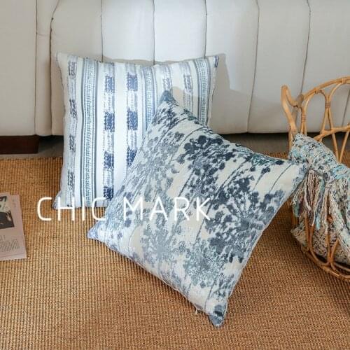 Fashion Printing Cushion Cover Federe Cuscini Divano Retro Seat Cushion Cover Shabby Chic Cushions Sierkussen Hoes 45x45cm