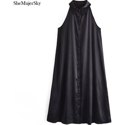 Летние платья без рукавов SHEMUJERSKY China At AliExpress