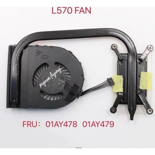 Thinkpad L570 laptop CPU cooling fan.FRU 01AY479 01AY478