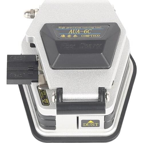 AUA-6C high precision ,fiber fusion splicer cutter Patch Cord/bare Fiber/ FTTH wire fiber cleaver,Free delivery