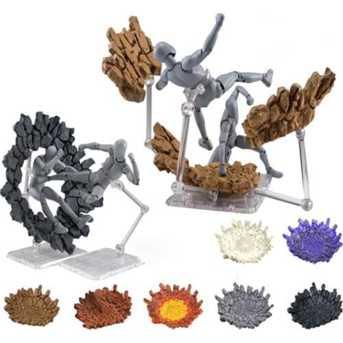 ​ Explosion Effect Impact Creative Crack for Kamen Rider Figma SHF Action Figure Model Accessories