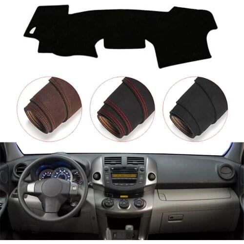 Console Dashboard Suede Mat Protector Sunshield Cover Fit For Toyota RAV4 2006-2012