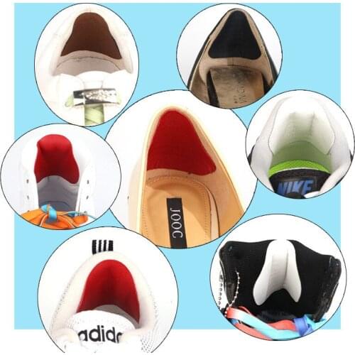 Self Adhesive Athletic Shoe Insoles Heel Liner Protector Pain Relief Patch Foot Care Pads 2PCS