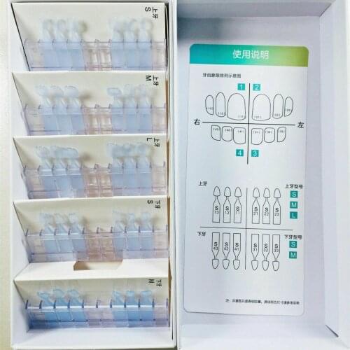 30pcs/Set Dental Mould Composite Resin Light Cure Anterior Front Teeth Fast Quick