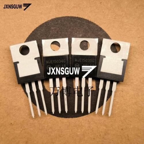 5pair ON MJE15034 MJE15035 TO-220 Transistor Audio pair tube power MJE15034/MJE15035 Triode Copper foot slightly oxidized