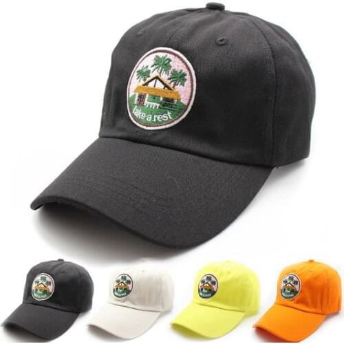Men Women Baseball Cap Embroidery Take a Rest Cotton Kpop Visor Hats Dad Hat Adjustable Hip hop Dancing Sport Truck Snapback Cap