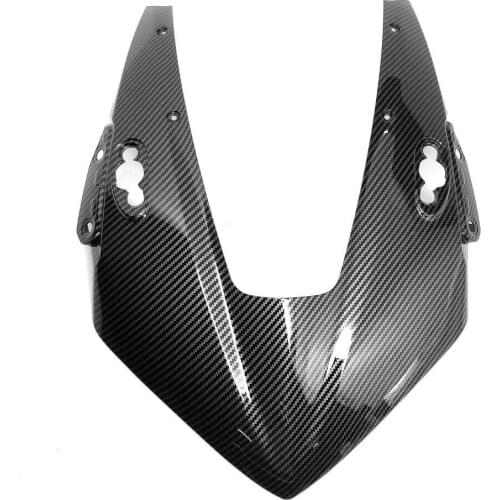 For HONDA CBR 1000RR 2017-2019 Carbon Fiber Front Nose Headlight Fairing Cowl