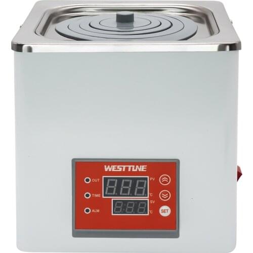 HH-S1 Digital One-opening Laboratory Water Bath With Stainless Steel Liner, Heating Power 300W, Working Room Size L18 W18 H9cm