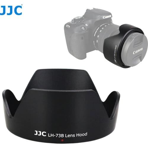 JJC Bayonet Camera Lens Hood for Canon EF-S 18-135mm f/3.5-5.6 IS STM & Canon EF-S 17-85 f/4-5.6 IS USM SLR Lens Replaces EW-73B