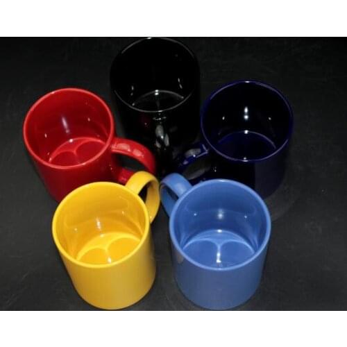 A Grade plain white DIY ceramic tourist souvenir mug cup