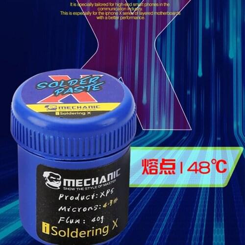 MECHANIC Soldering Paste Flux 148 degree Lead-free Solder Tin For Iphone x/xs/xsmax/xr motherboard layered welding dedicated