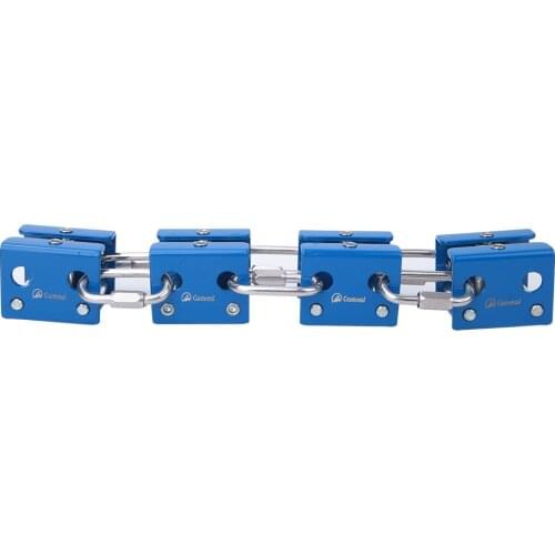 Outdoor Durable Metal Anti-wear Rock Wall Climbing Retaining Rope Protection Wheel Sheath Rope Frame Boxes