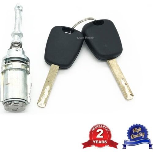 FRONT LEFT RIGHT DOOR LOCK BARREL WITH TWO KEYS FOR CITROEN C2 C3 C4 9170T9