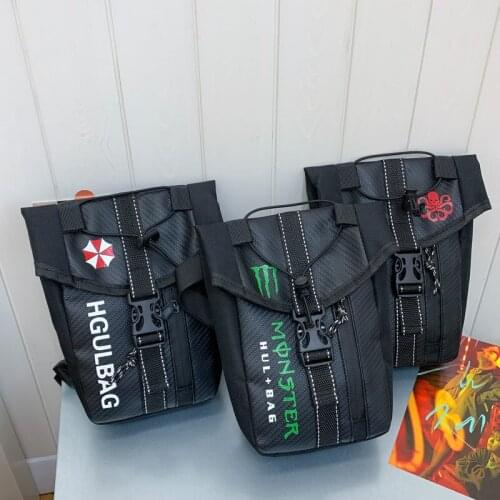 Men Sling Bag leg bag Mini Crossbody pack Fashion chest bags Phone Purse Breast Shoulder Bags Boy Canvas Messenger bag