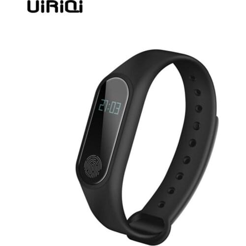 UiRiQi Smart Bracelet With Heart Rate Sleep Monitor Intelligent Reminder Fitness Bracelet For Andriod/iOS APP And Bluetooth