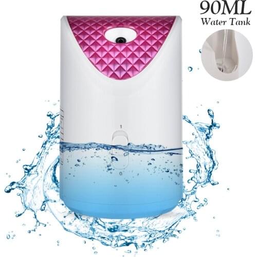 Nano Facial Steamer Moisturizing Cleansing Pores Warm Mist Humidifier Steamer for Sauna Spa Home Facial Sprayer 90ml Water Tank