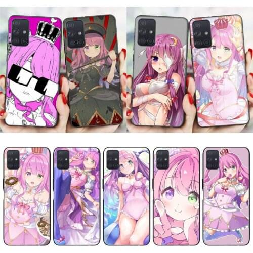 ZOROXU Anime Himemori Luna Hololive Phone Case For Samsung Galaxy S20 21 Note10 20 A30 50 70 71 Plus Ultra