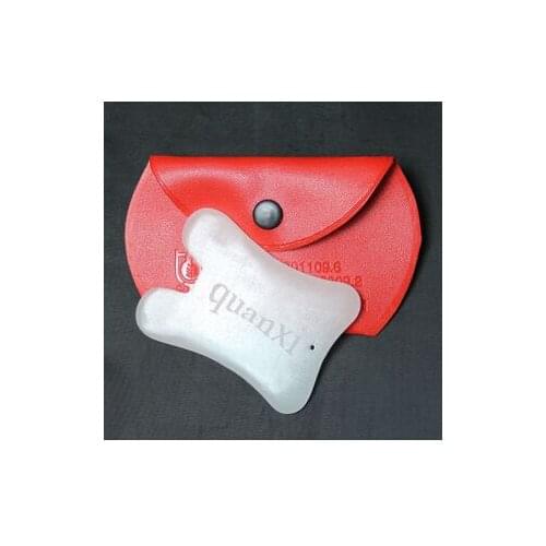 100% quality guranteeed natural jade scrapping plate guasha jade massage tool Holographic guasha plate
