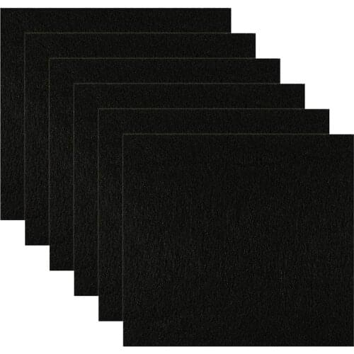 6 PCS Activated Carbon Filter Cat Litter Box Charcoal Filter Cat Litter Pan Filter Suitable for Cat Litter Box