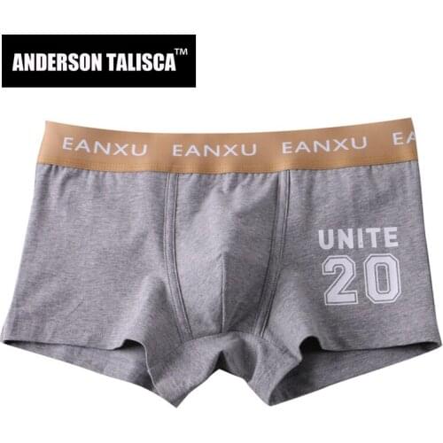 ANDERSON TALISCA New Cotton Underwear Men Boxer Para Hombre Man Penis Mens Boxers No.20 Cuecas Masculina Boxershorts Homme M-3XL