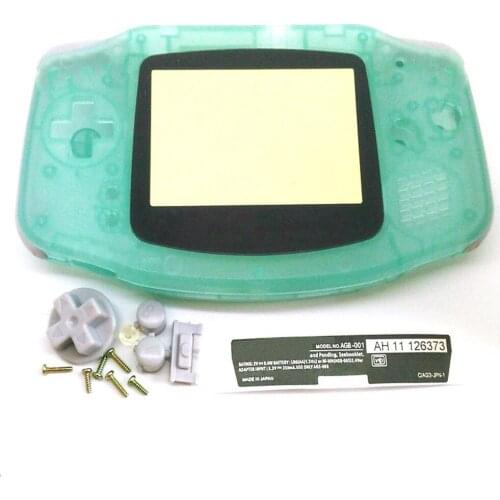 Glow in Dark For Gameboy Advance Plastic Shell Case Housing Screen For GBA Luminous case Cover