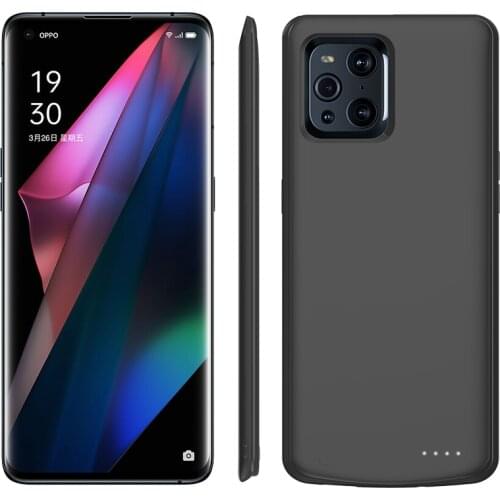 Find X3 Battery Charger Case For OPPO Find X3 Pro Plus Power bank Portable Silm Shockproof External Battery Charging Cover
