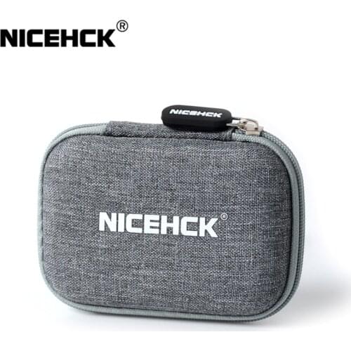 NiceHCK Official Linen Case In Ear Earphone Bag Headphones Portable Storage Box Headset Accessories Use For NX7 Pro/NX7/F3/M6