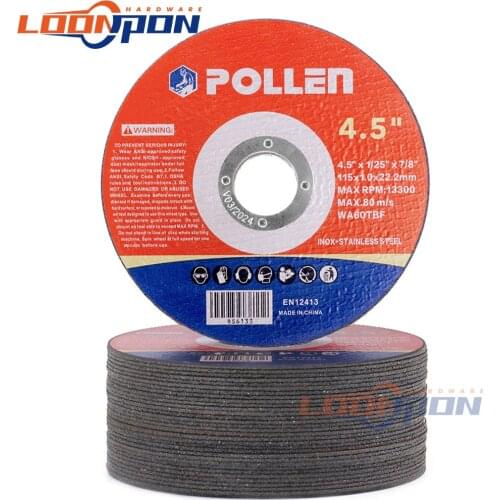 115mm Resin Cutting Disc 4.5inch Grinding Wheel Blade Reinforced Cut Off Wheel Angle Grinder Wheel for Metal Iron