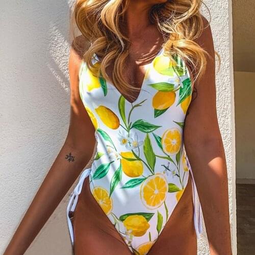 Womens One Piece Swimsuit Suit Printed Comfortable Sexy Bikini With System Belt Printed Swimsuit Feminine Cute And Sweet Bikini