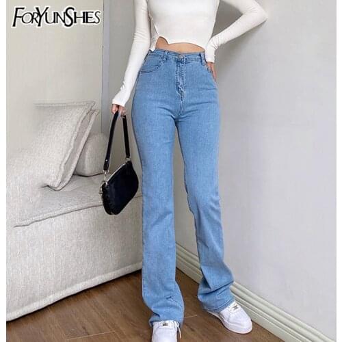 FORYUNSHES Womens Summer Jeans