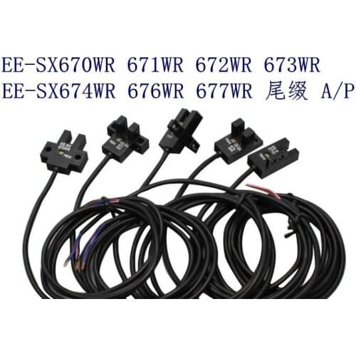 U type photoelectric switch with line .EE-SX670-WR,EE-SX670A-WR,EE-SX671-WR