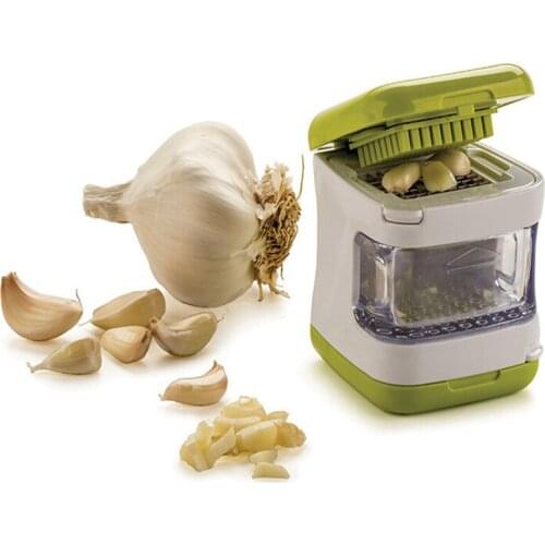 Creative Stainless Steel Peeling Garlic Convenient Home Furnishing Kitchen Multifunctional Vegetable Labor-saving Garlic Presses
