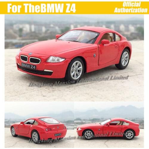 1:32 Scale Diecast Alloy Metal Sports Car Model For TheBMW Z4 M Coupe Collection Model Pull Back Toys Car