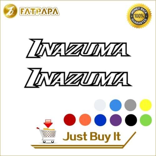 Motorcycle bike Fuel tank Wheels Fairing notebook Luggage helmet MOTO Sticker decals For Suzuki Inazuma